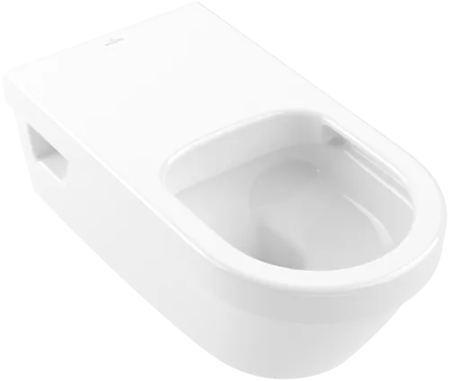 Bild von VILLEROY BOCH ViCare Tiefspül-WC ViCare spülrandlos, wandhängend, Weiß Alpin CeramicPlus #5649R2R1