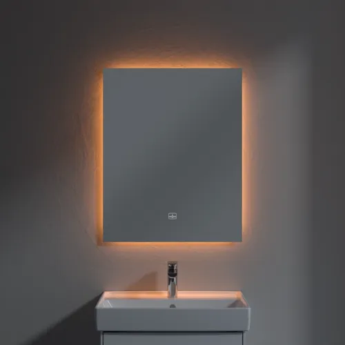 VILLEROY BOCH More to See Lite Spiegel, mit Beleuchtung, 600 x 750 x 24 mm #A4596000, Bild 8