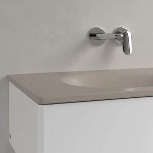 Bild von VILLEROY BOCH Antao Schrankwaschtisch, 800 x 500 x 150 mm, Almond CeramicPlus, ohne Überlauf #4A7583AM