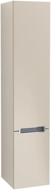 Obrázek VILLEROY BOCH Vysoká skříňka Subway 2.0, 2 dveře, 350 x 1650 x 370 mm, jemně šedá #A71010VK