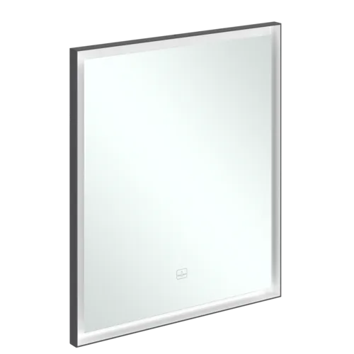 Obrázek VILLEROY BOCH Zrcadlo Subway 3.0, s osvětlením, 650 x 750 x 47,5 mm #A46365BC
