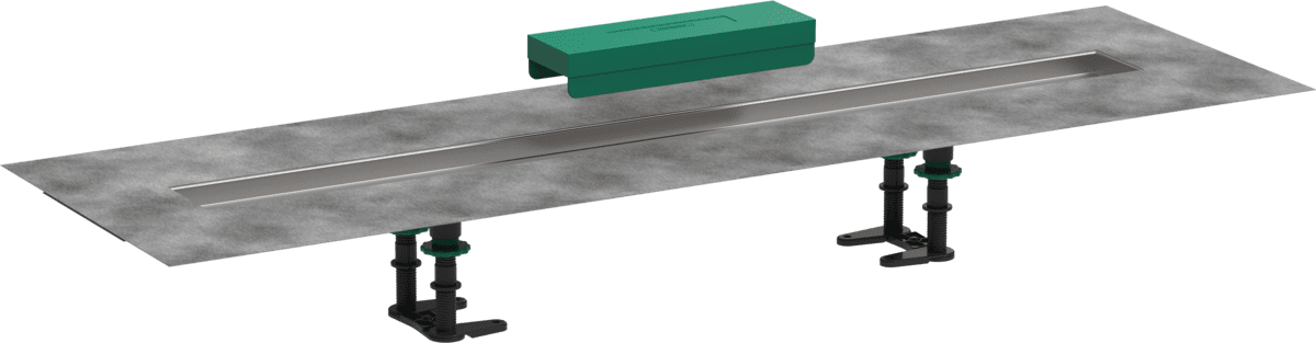 HANSGROHE RainDrain Installationsset 900 für Duschrinnen Fertigsets #56013180