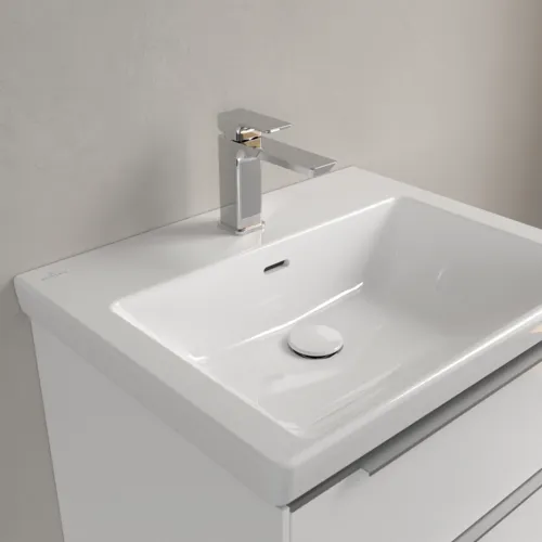 VILLEROY BOCH Subway 3.0 Waschbecken, 600 x 470 x 165 mm, Weiß Alpin CeramicPlus, mit Überlauf #4A7060R1, Bild 8