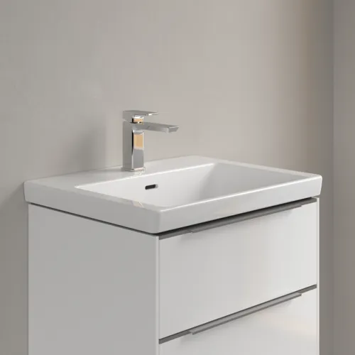 VILLEROY BOCH Subway 3.0 Waschbecken, 600 x 470 x 165 mm, Weiß Alpin CeramicPlus, mit Überlauf #4A7060R1, Bild 3