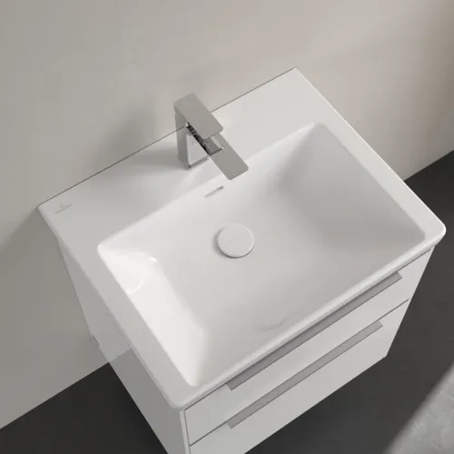 VILLEROY BOCH Subway 3.0 Waschbecken, 600 x 470 x 165 mm, Weiß Alpin CeramicPlus, mit Überlauf #4A7060R1, Bild 5