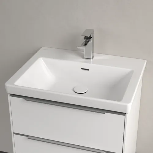 VILLEROY BOCH Subway 3.0 Waschbecken, 600 x 470 x 165 mm, Weiß Alpin CeramicPlus, mit Überlauf #4A7060R1, Bild 4