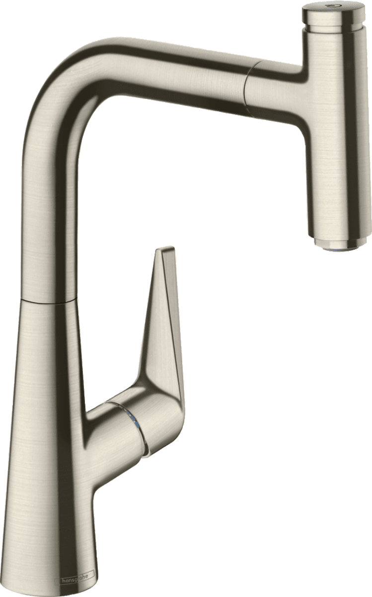 Bild von HANSGROHE Talis Select M51 Einhebel-Küchenmischer 220, Ausziehauslauf, 1jet #72822800 - Edelstahl Finish