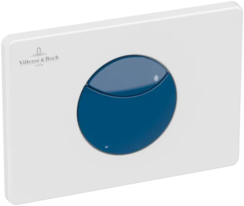 Picture of VILLEROY BOCH ViConnect installation systems WC flush plate 100S Kids, dual flush, Ocean Blue #9223749A