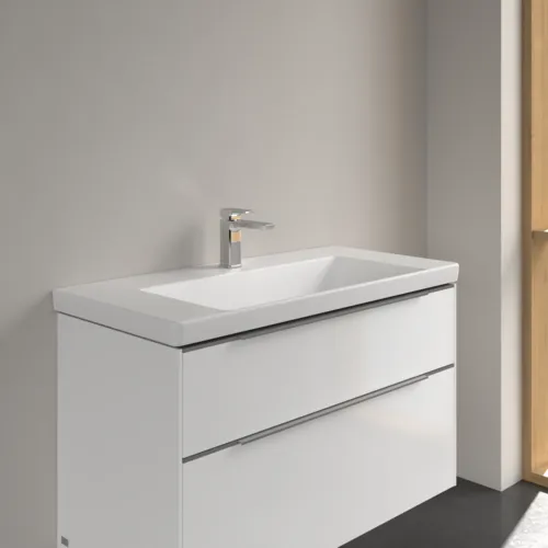 Bild von VILLEROY BOCH Subway 3.0 Schrankwaschtisch, 1000 x 470 x 165 mm, Stone White CeramicPlus, ohne Überlauf #4A70A2RW