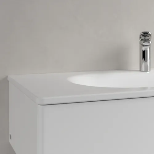 Bild von VILLEROY BOCH Antao Schrankwaschtisch, 1200 x 500 x 150 mm, Stone White CeramicPlus, mit verdecktem Überlauf #4A77LBRW