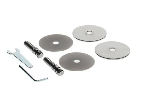 VILLEROY BOCH Scharnierset, 13 x 81 mm, Verchromt #92218961