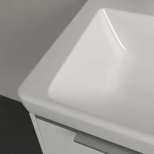 VILLEROY BOCH Subway 3.0 Waschbecken, 550 x 440 x 165 mm, Weiß Alpin CeramicPlus, ohne Überlauf #4A70F5R1, Bild 5