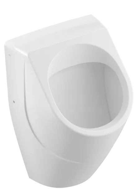 Bild von VILLEROY BOCH O.novo Absaug-Urinal, ohne Deckel, Zulauf verdeckt, 335 x 320 mm, Weiß Alpin #75240001