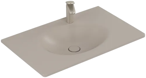 Picture of VILLEROY BOCH Antao Vanity washbasin, 800 x 500 x 150 mm, Almond CeramicPlus, without overflow #4A7581AM