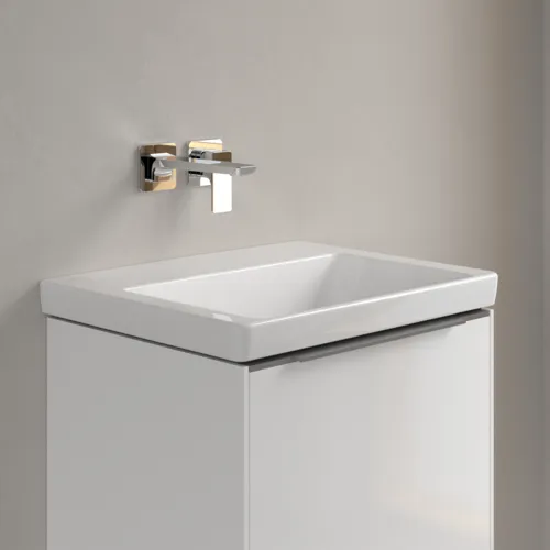 Bild von VILLEROY BOCH Subway 3.0 Waschbecken, 550 x 440 x 165 mm, Weiß Alpin, ohne Überlauf #4A70F601
