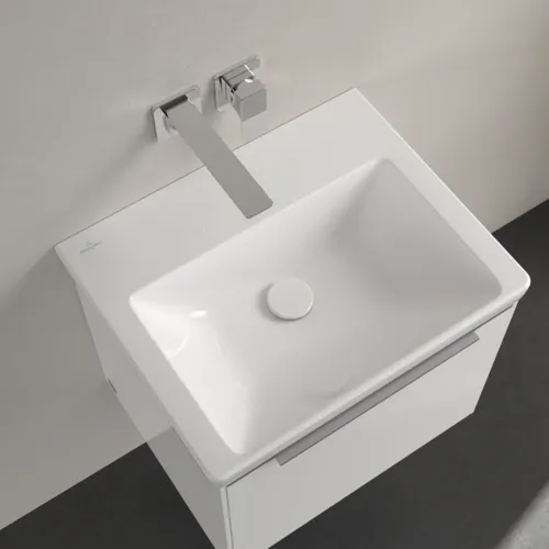 Bild von VILLEROY BOCH Subway 3.0 Waschbecken, 550 x 440 x 165 mm, Weiß Alpin, ohne Überlauf #4A70F601
