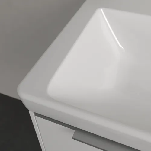 Bild von VILLEROY BOCH Subway 3.0 Waschbecken, 550 x 440 x 165 mm, Weiß Alpin, ohne Überlauf #4A70F601