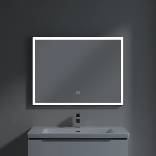 Bild von VILLEROY BOCH Subway 3.0 Spiegel, mit Beleuchtung, 1000 x 750 x 47,5 mm #A46310BC