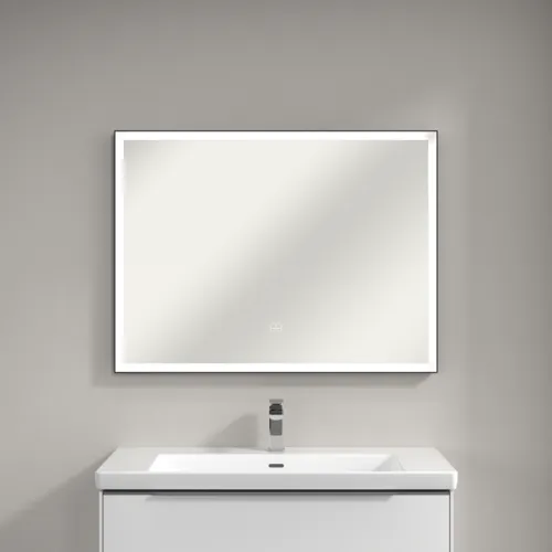 Bild von VILLEROY BOCH Subway 3.0 Spiegel, mit Beleuchtung, 1000 x 750 x 47,5 mm #A46310BC