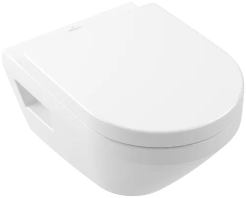 εικόνα του VILLEROY BOCH Architectura Washdown toilet, rimless, wall-mounted, White Alpin #5684C001
