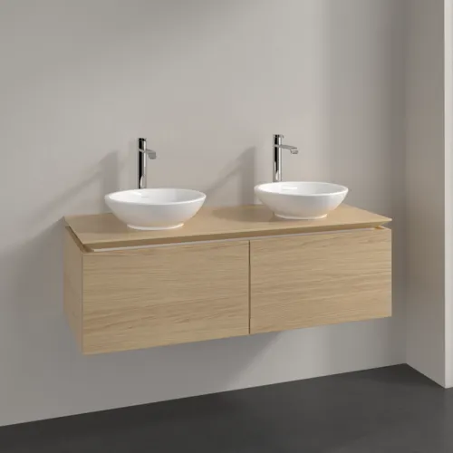 VILLEROY BOCH Legato Waschbeckenunterschrank, 2 Auszüge, 1200 x 380 x 500 mm, Nordic Oak / Nordic Oak #B58300VJ, Bild 2
