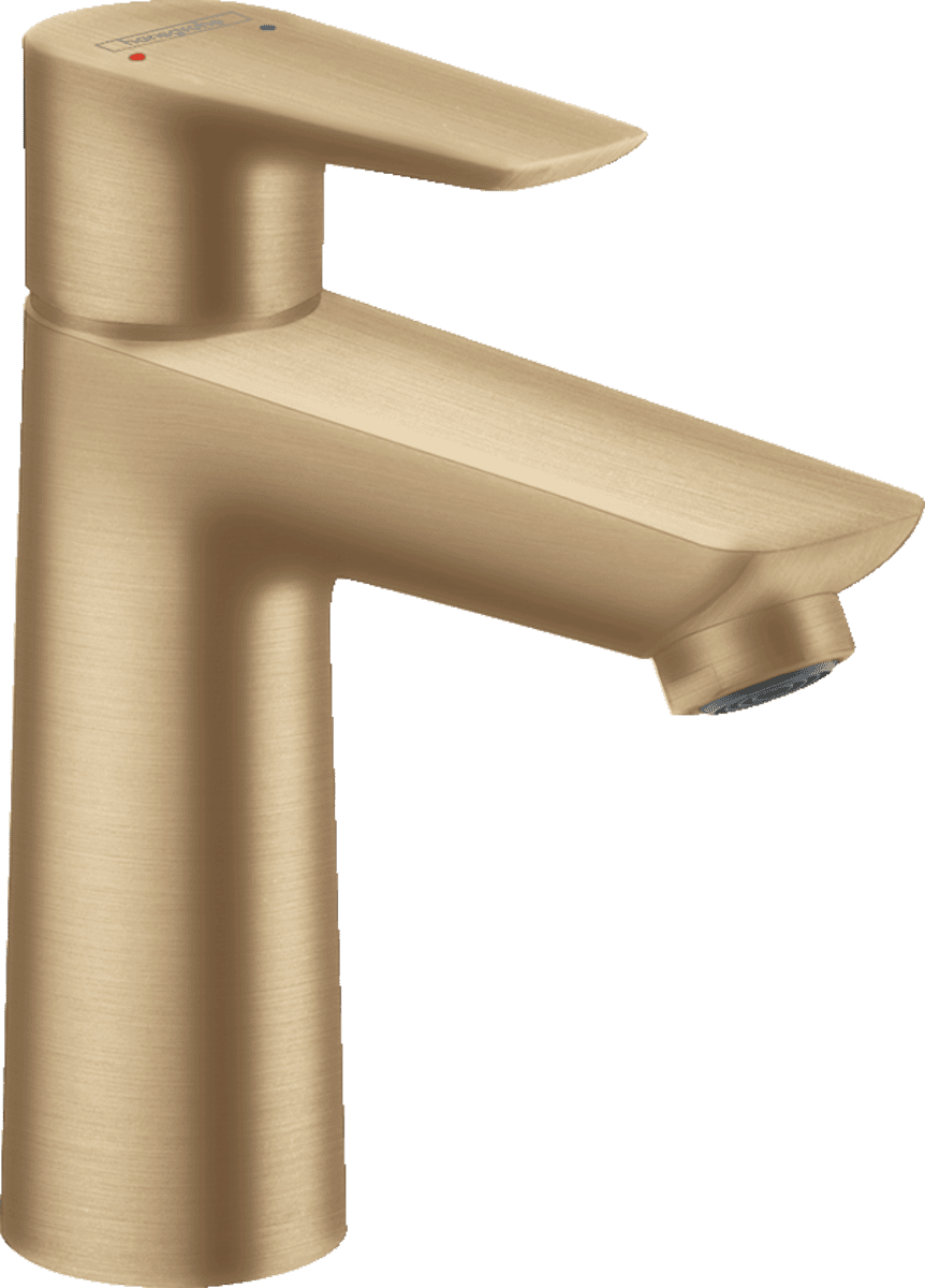 Bild von HANSGROHE Talis E Einhebel-Waschtischmischer 110 ohne Ablaufgarnitur #71712140 - Brushed Bronze