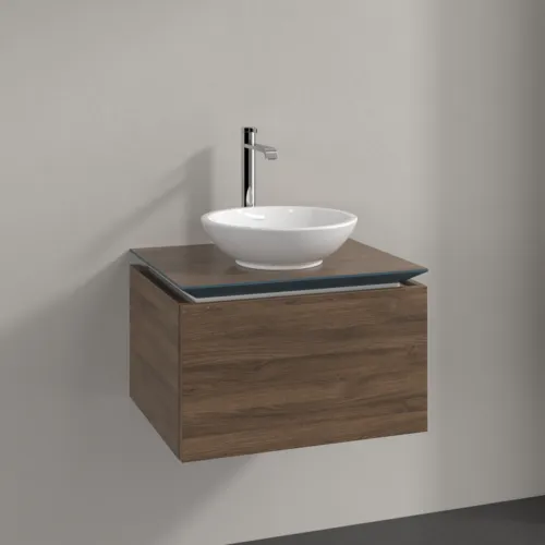 VILLEROY BOCH Legato Waschbeckenunterschrank, 1 Auszug, 600 x 380 x 500 mm, Arizona Oak / Arizona Oak #B56700VH, Bild 2
