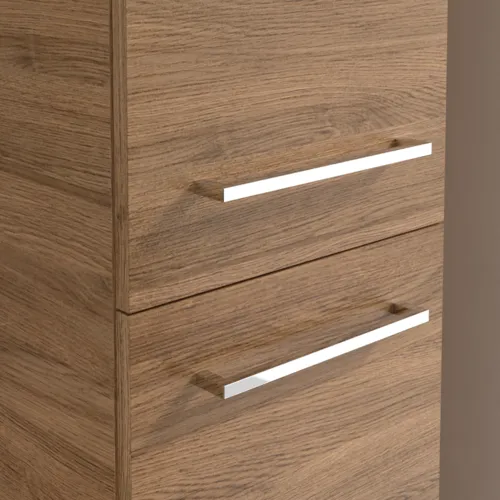Bild von VILLEROY BOCH Avento Hochschrank, 2 Türen, 346 x 1760 x 404 mm, Kansas Oak #A89401RH