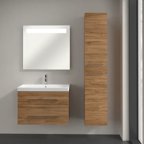Bild von VILLEROY BOCH Avento Hochschrank, 2 Türen, 346 x 1760 x 404 mm, Kansas Oak #A89401RH