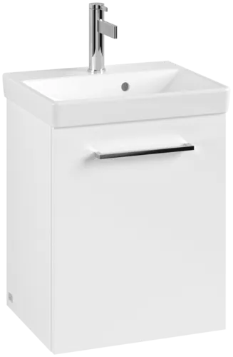 Obrázek VILLEROY BOCH Avento toaletní skříňka, 1 dvířka, 426 x 514 x 384 mm, lesklá bílá #A88701VE
