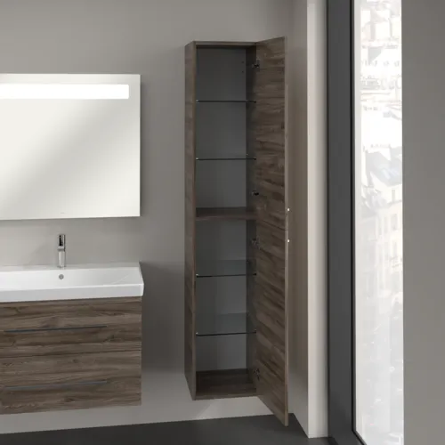 Bild von VILLEROY BOCH Avento Hochschrank, 2 Türen, 346 x 1760 x 404 mm, Stone Oak #A89401RK