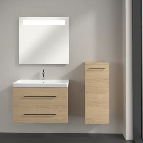 Bild von VILLEROY BOCH Avento Seitenschrank, 1 Tür, 347 x 888 x 405 mm, Nordic Oak #A89501VJ