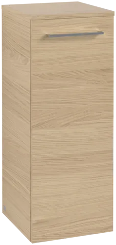 VILLEROY BOCH Avento Side cabinet, 1 door, 347 x 888 x 405 mm, Nordic Oak #A89501VJ resmi