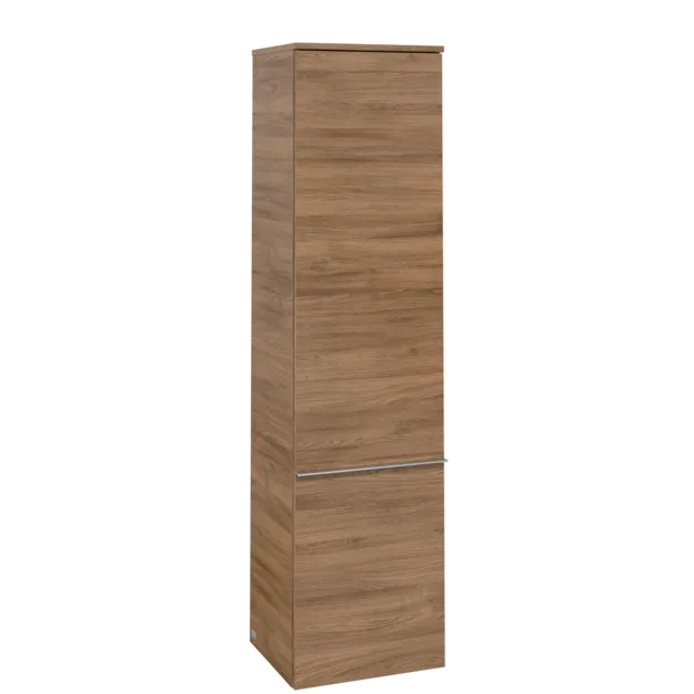 Зображення з  VILLEROY BOCH Venticello Tall cabinet, 1 door, 404 x 1546 x 372 mm, Oak Kansas / Oak Kansas #A95111RH