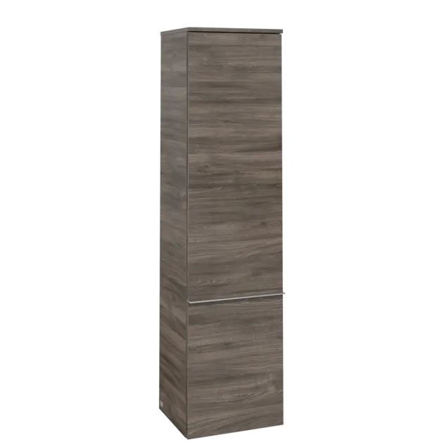 εικόνα του VILLEROY BOCH Venticello Tall cabinet, 1 door, 404 x 1546 x 372 mm, Stone Oak / Stone Oak #A95111RK