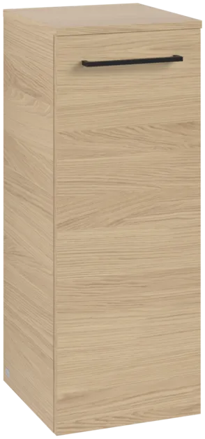 VILLEROY BOCH Avento Side cabinet, 1 door, 347 x 888 x 405 mm, Nordic Oak #A89510VJ resmi