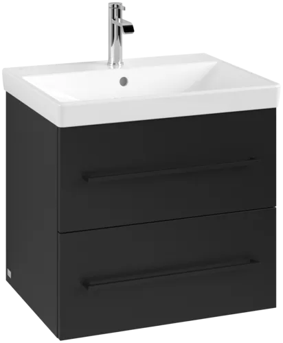 Obrázek VILLEROY BOCH Avento toaletní skříňka, 2 výsuvy, 576 x 514 x 484 mm, Volcano Black #A88910VL