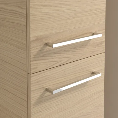 Bild von VILLEROY BOCH Avento Hochschrank, 2 Türen, 346 x 1760 x 404 mm, Nordic Oak #A89401VJ