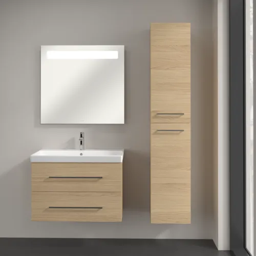 Bild von VILLEROY BOCH Avento Hochschrank, 2 Türen, 346 x 1760 x 404 mm, Nordic Oak #A89401VJ