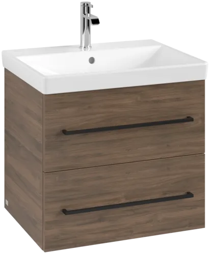 Picture of VILLEROY BOCH Avento Vanity unit, 2 pull-out compartments, 576 x 514 x 484 mm, Arizona Oak #A88910VH
