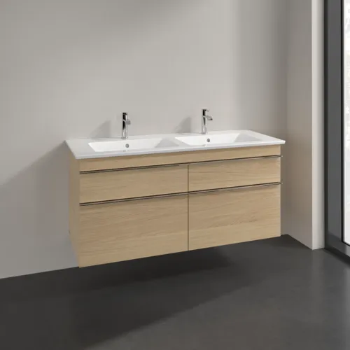 Bild von VILLEROY BOCH Venticello Waschbeckenunterschrank, 4 Auszüge, 1253 x 590 x 502 mm, Nordic Oak / Nordic Oak #A93001VJ