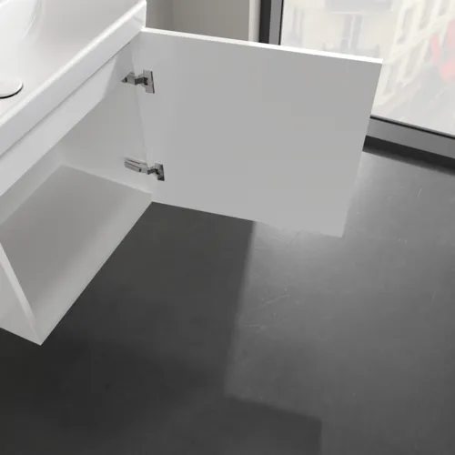 Bild von VILLEROY BOCH Avento Waschbeckenunterschrank, 1 Tür, 526 x 514 x 384 mm, Brilliant White #A88801VE