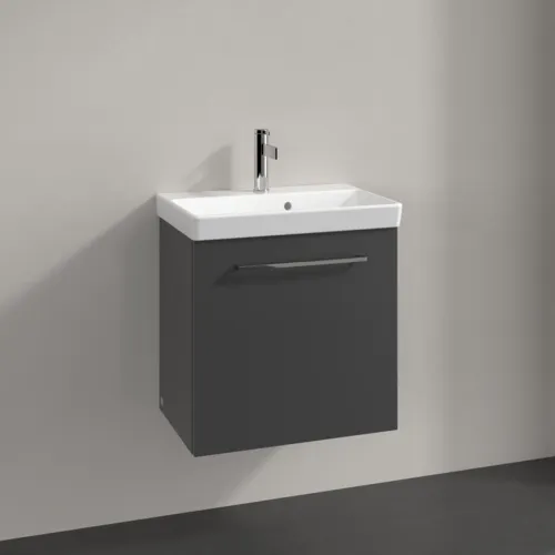 Bild von VILLEROY BOCH Avento Waschbeckenunterschrank, 1 Tür, 526 x 514 x 384 mm, Graphite #A88801VR