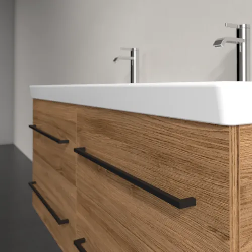 Bild von VILLEROY BOCH Avento Waschbeckenunterschrank, 4 Auszüge, 1180 x 514 x 484 mm, Kansas Oak #A89310RH