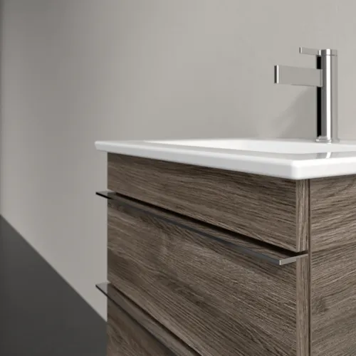 Bild von VILLEROY BOCH Venticello Waschbeckenunterschrank, 2 Auszüge, 466 x 590 x 425 mm, Stone Oak / Stone Oak #A92201RK