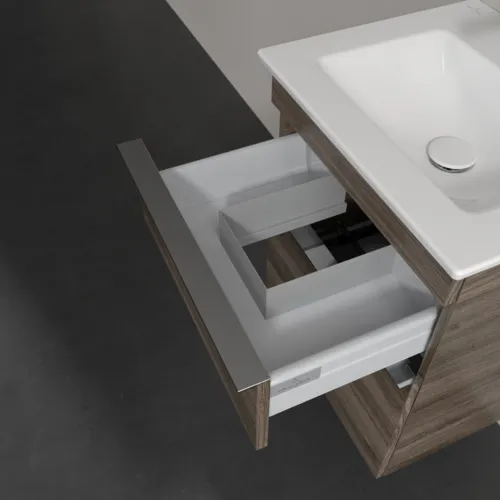 Bild von VILLEROY BOCH Venticello Waschbeckenunterschrank, 2 Auszüge, 466 x 590 x 425 mm, Stone Oak / Stone Oak #A92201RK