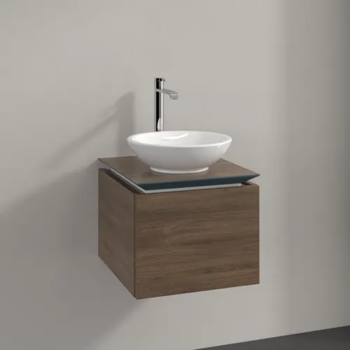 Bild von VILLEROY BOCH Legato Waschbeckenunterschrank, 1 Auszug, 450 x 380 x 500 mm, Arizona Oak / Arizona Oak #B56500VH