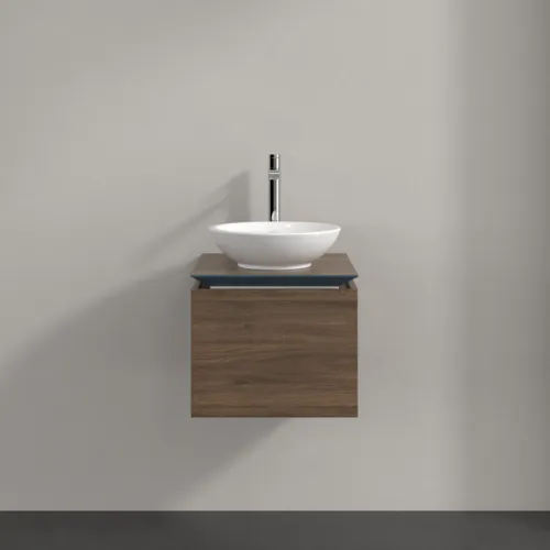 Bild von VILLEROY BOCH Legato Waschbeckenunterschrank, 1 Auszug, 450 x 380 x 500 mm, Arizona Oak / Arizona Oak #B56500VH