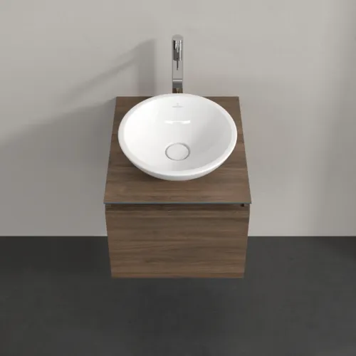 Bild von VILLEROY BOCH Legato Waschbeckenunterschrank, 1 Auszug, 450 x 380 x 500 mm, Arizona Oak / Arizona Oak #B56500VH