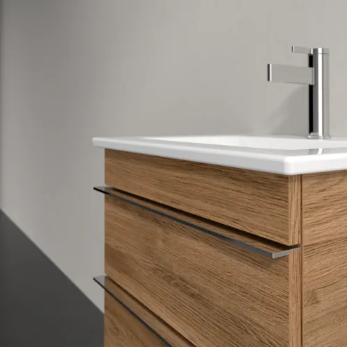 Bild von VILLEROY BOCH Venticello Waschbeckenunterschrank, 2 Auszüge, 466 x 590 x 425 mm, Kansas Oak / Kansas Oak #A92201RH